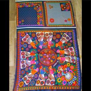 Vintage, Very Rare Olympics 80 Moscow. Piece Of Fabric